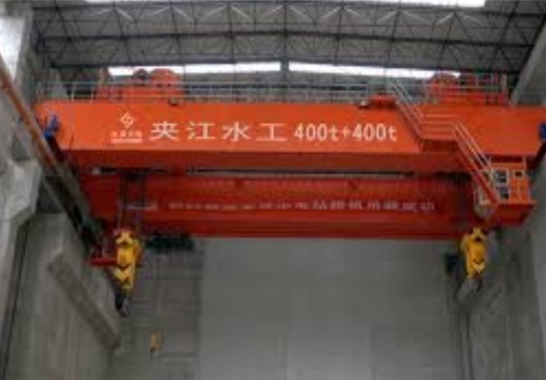 Hydropower Station Double Girder Overhead Cranes 50-560t Electric Motorized